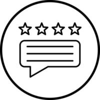 Feedback Vector Icon Style