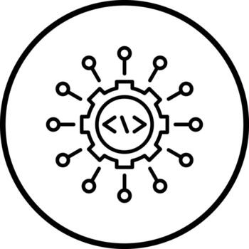 marco de referencia vector icono estilo