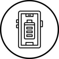 Battery Full Vector Icon Style