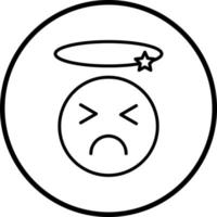 Discomfort Vector Icon Style