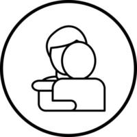 Hug Vector Icon Style