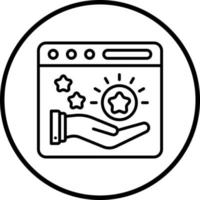 Earn Point Vector Icon Style