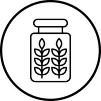 Fermented Food Vector Icon Style