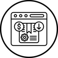 Estimated Import Fees Vector Icon Style