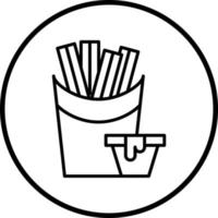 churros vector icono estilo