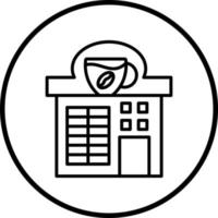 Cafe Vector Icon Style