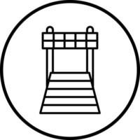 Finish Line Vector Icon Style