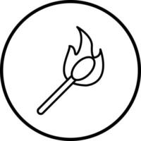 Fire Starter Vector Icon Style