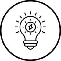 Light Source Vector Icon Style