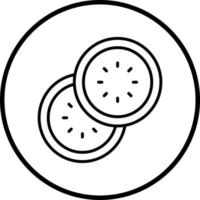 Cucumber Vector Icon Style