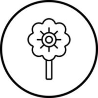 Dandelion Vector Icon Style