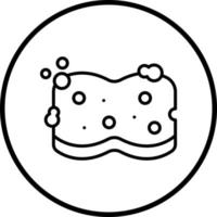 Sponge Vector Icon Style