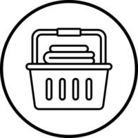 Laundry Vector Icon Style