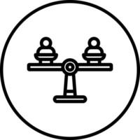 Balancing Art Vector Icon Style