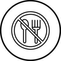 Hunger Strike Vector Icon Style