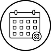 Deadline Vector Icon Style
