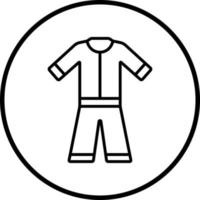 Coveralls Vector Icon Style