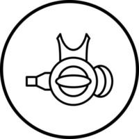 Diving Regulator Vector Icon Style