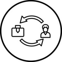 B2C Vector Icon Style