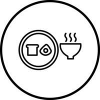 Breakfast Vector Icon Style