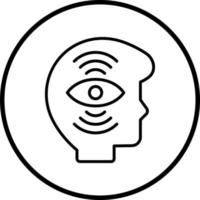 Self Awareness Vector Icon Style