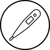 Thermometer Vector Icon Style