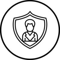 Authentication Vector Icon Style