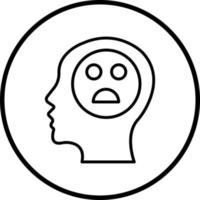 Depression Vector Icon Style