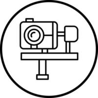 Camera Gimbal Vector Icon Style