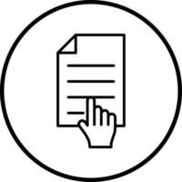 Interactive Content Vector Icon Style