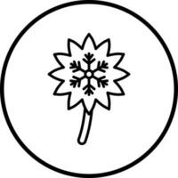 Dandelion Vector Icon Style