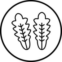 Arugula Vector Icon Style