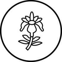 Iris Vector Icon Style