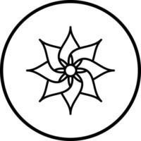 Amaryllis Vector Icon Style