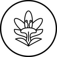 Crocus Vector Icon Style