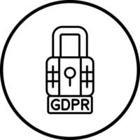 Gdpr Vector Icon Style