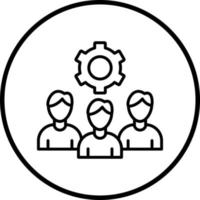 Community Service Vector Icon Style