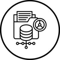 Data Controller Vector Icon Style