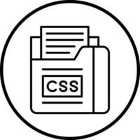 Vector Design Css File Vector Icon Style