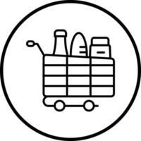 Vector Design Grocery Vector Icon Style