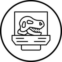 Dinosaur Vector Icon Style