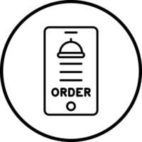 Vector Design Online Order Vector Icon Style