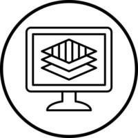 Vector Design Layers Vector Icon Style