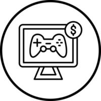 Game Sales Vector Icon Style