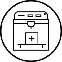 Vector Design 3D Printer Vector Icon Style