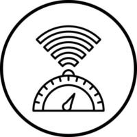 High Speed Internet Vector Icon Style