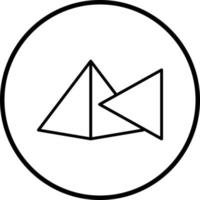 Vector Design Prism Vector Icon Style