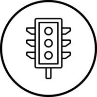 Vector Design Traffic Light Vector Icon Style