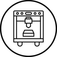 Vector Design 3D Printing Vector Icon Style