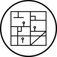 Map Vector Icon Style